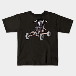 Car and skull Kids T-Shirt